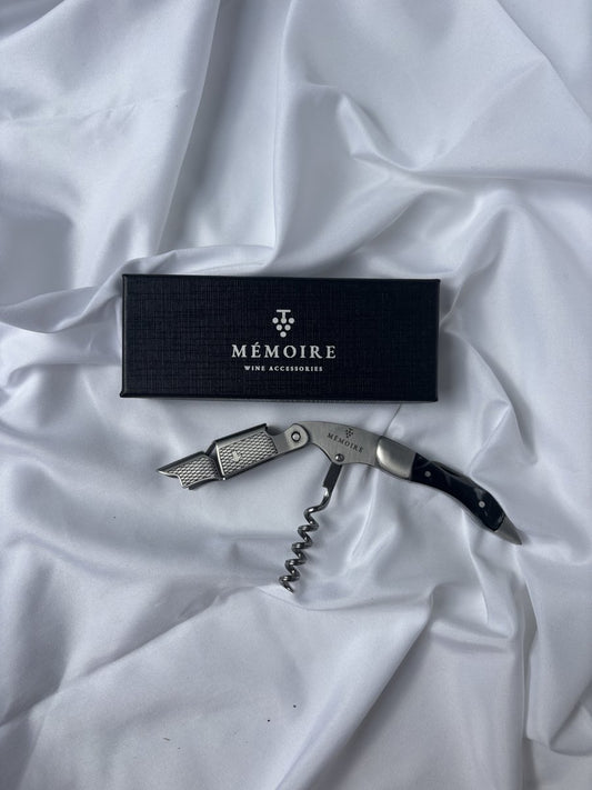 Couteau Sommelier Resin - Black & Stainless Steel