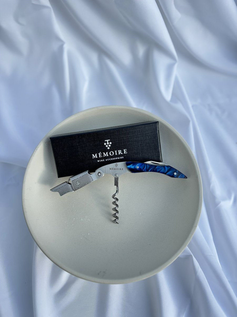 Couteau Sommelier Resin - Dark Blue