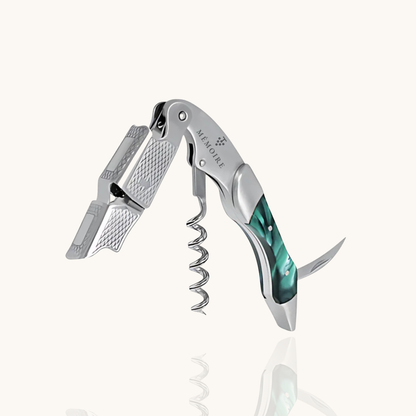 Couteau Sommelier Résine - Green &amp; Stainless Steel