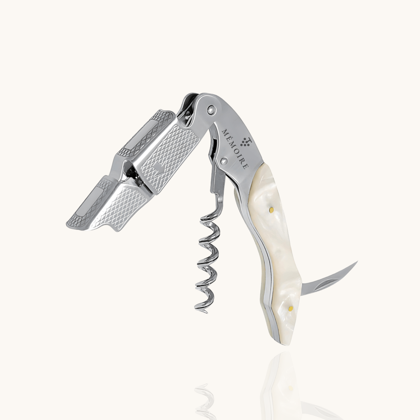 Couteau Sommelier Résine - Moon White