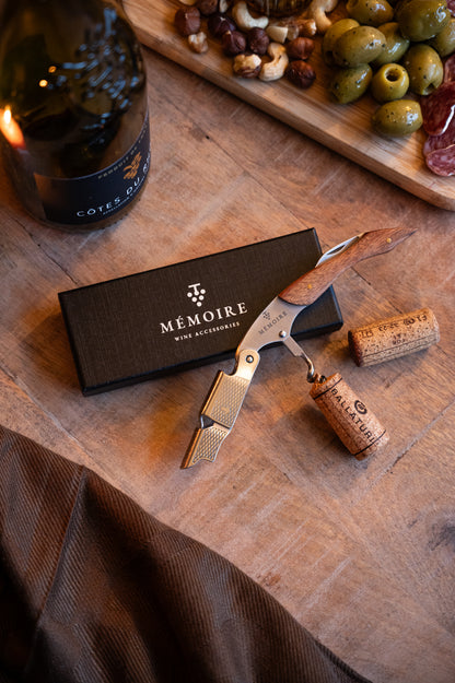 Couteau Sommelier - Wijnopener van palissander hout