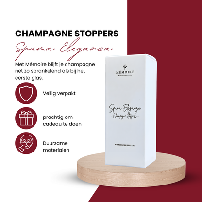 Spuma Eleganza - Champagne stoppers